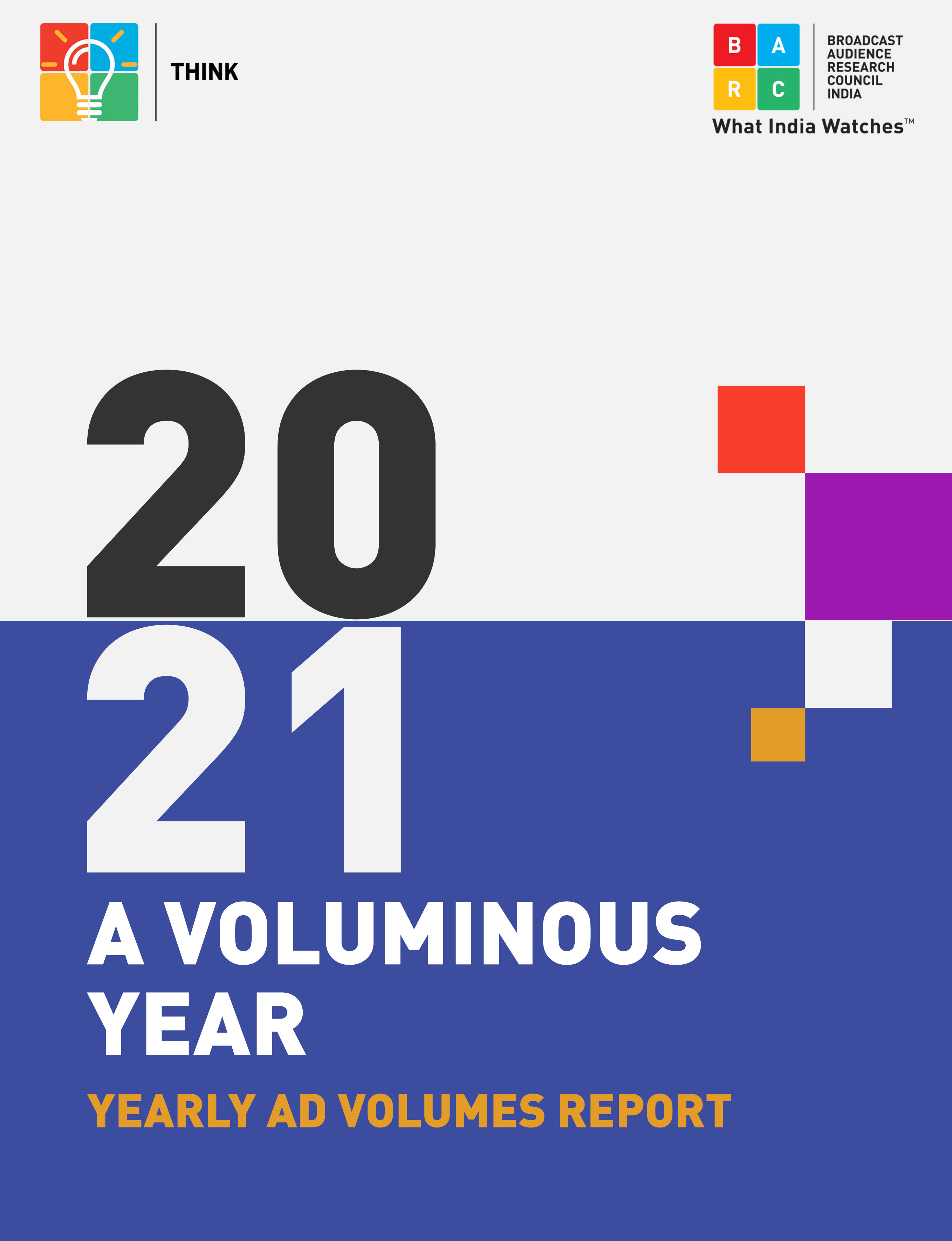 BARC INDIA - 2021 YEARLY AD VOLUME REPORT-BARC India